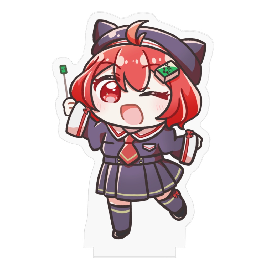 赤石愛のまるっと解決アクリルフィギュア