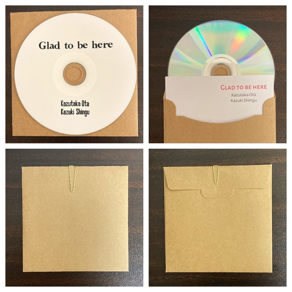 太田和孝 & 新宮香月 1st Album「GLAD TO BE HERE」