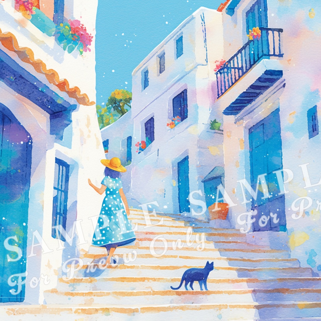 【旅の街角シリーズ】雨粒パレット vol.1