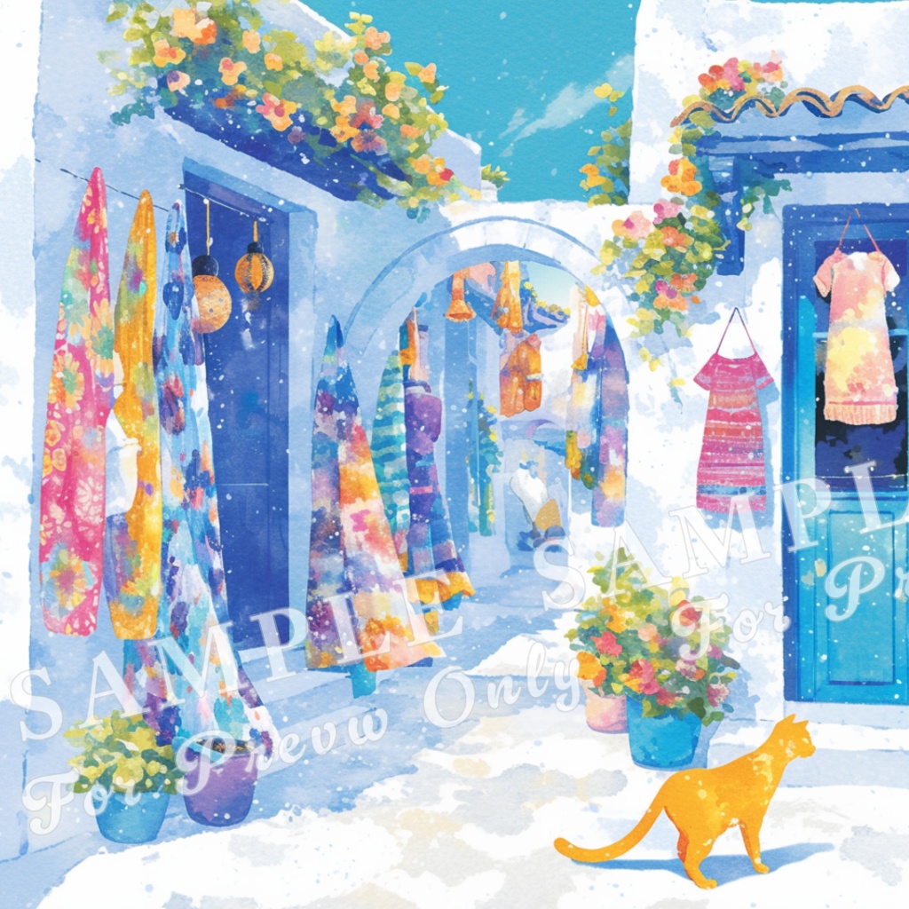 【旅の街角シリーズ】雨粒パレット vol.1