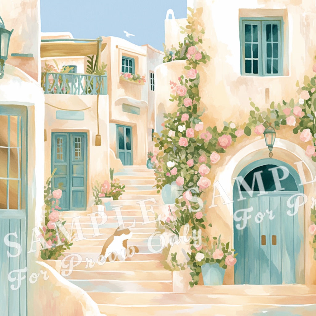 【旅の街角シリーズ】陽だまりパレット vol.1