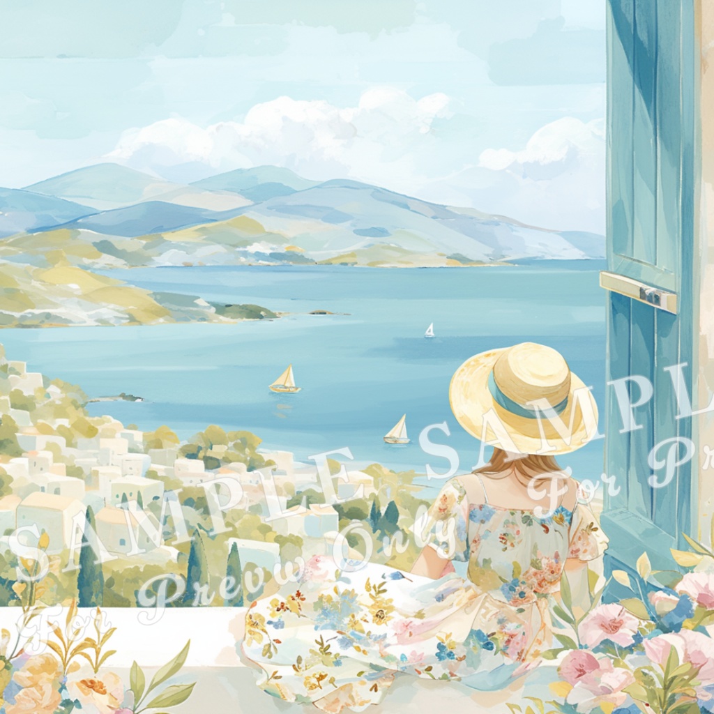 【旅の街角シリーズ】陽だまりパレット vol.1