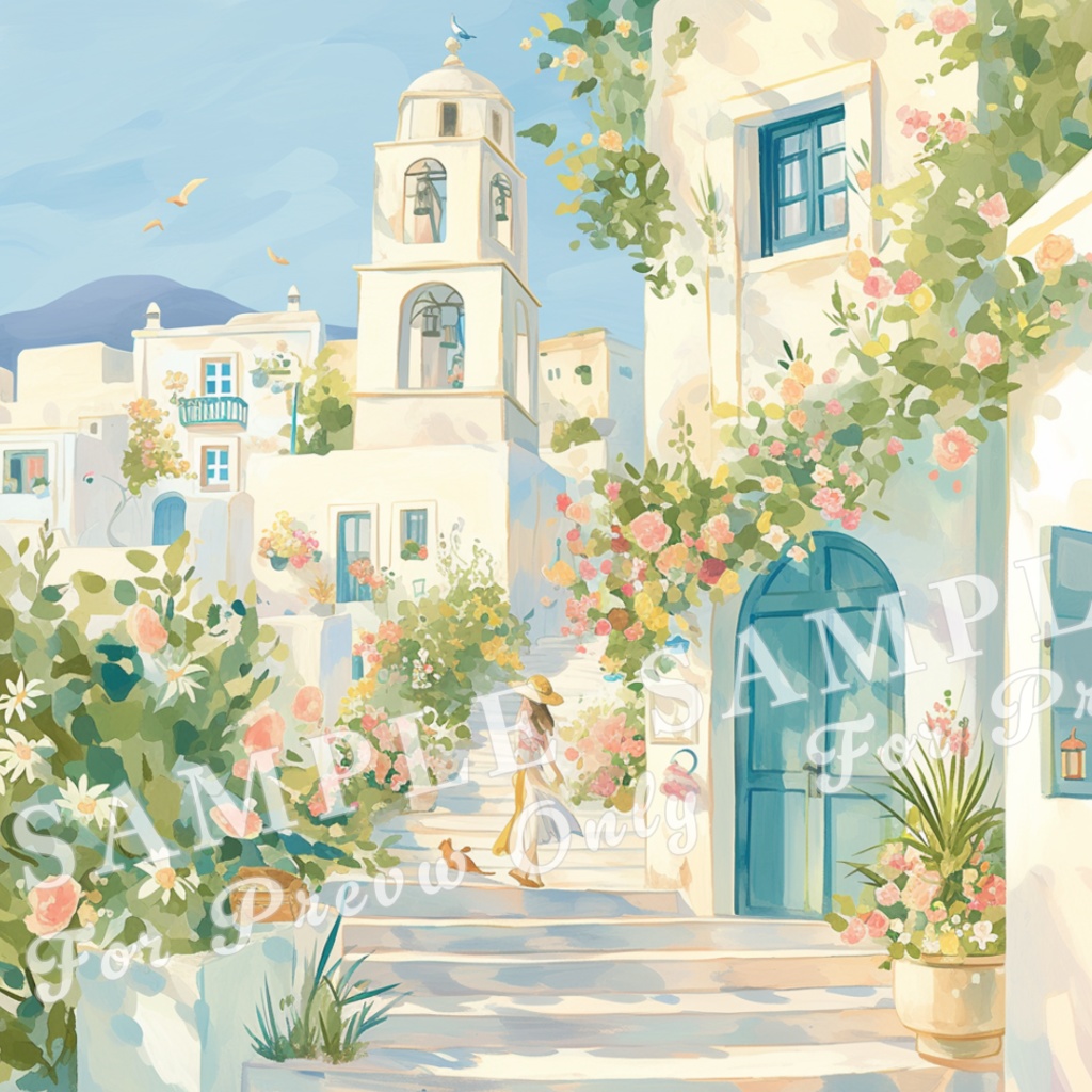 【旅の街角シリーズ】陽だまりパレット vol.1