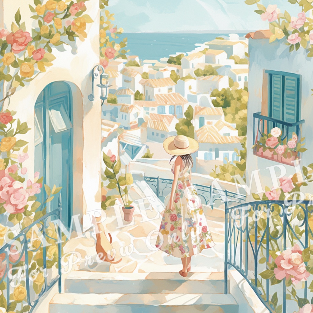 【旅の街角シリーズ】陽だまりパレット vol.1