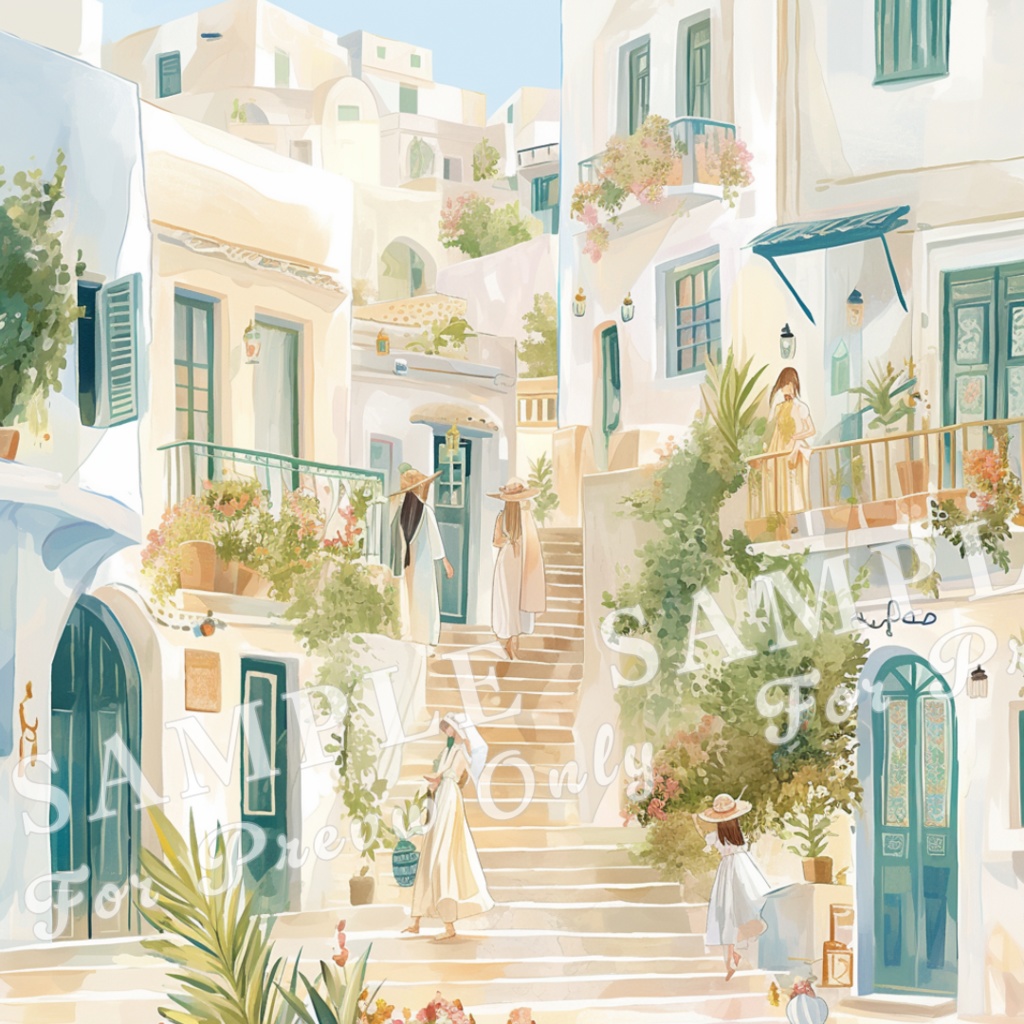 【旅の街角シリーズ】陽だまりパレット vol.1