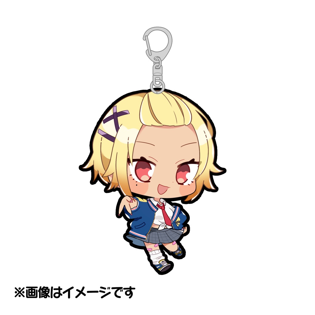 【益若二コル】黒縁アクリルキーホルダー ~生誕記念グッズ~