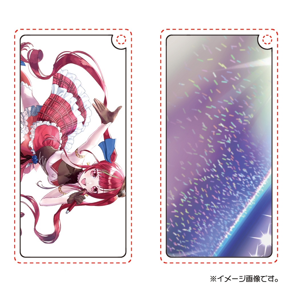 【愛音クレナ】生誕記念ドミノアクリルキーホルダー