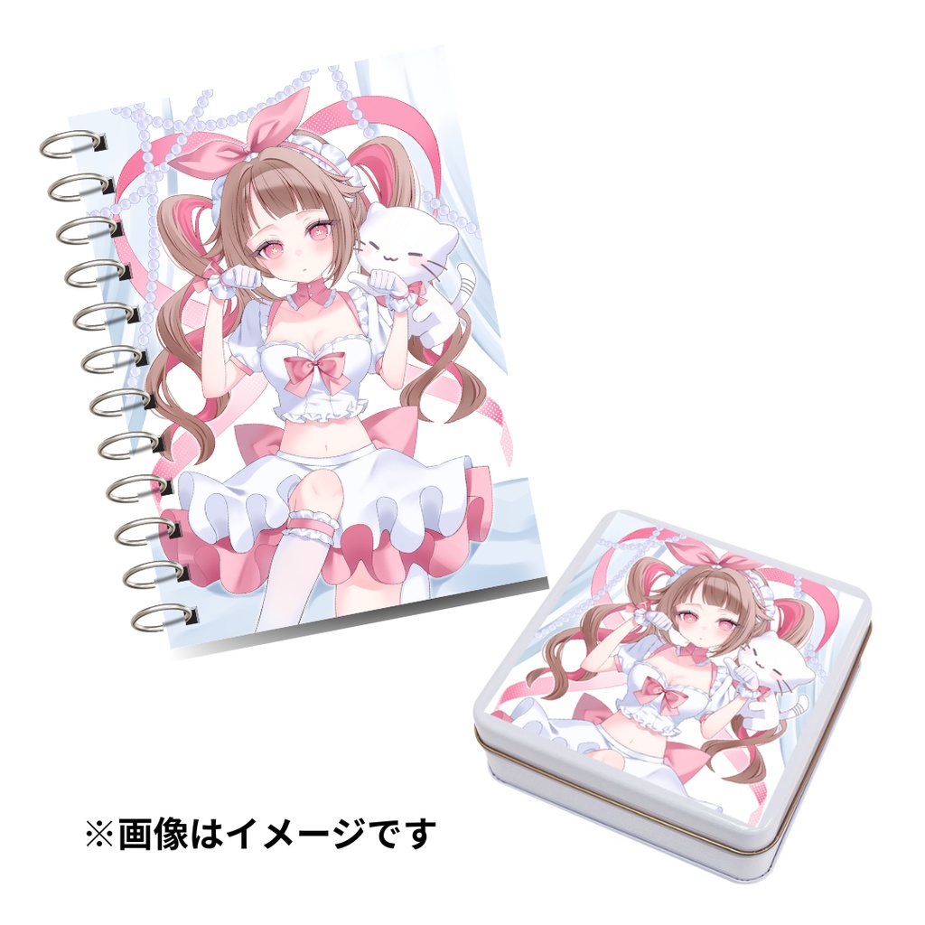 【白羽こはね生誕記念】リングノート&缶ケース