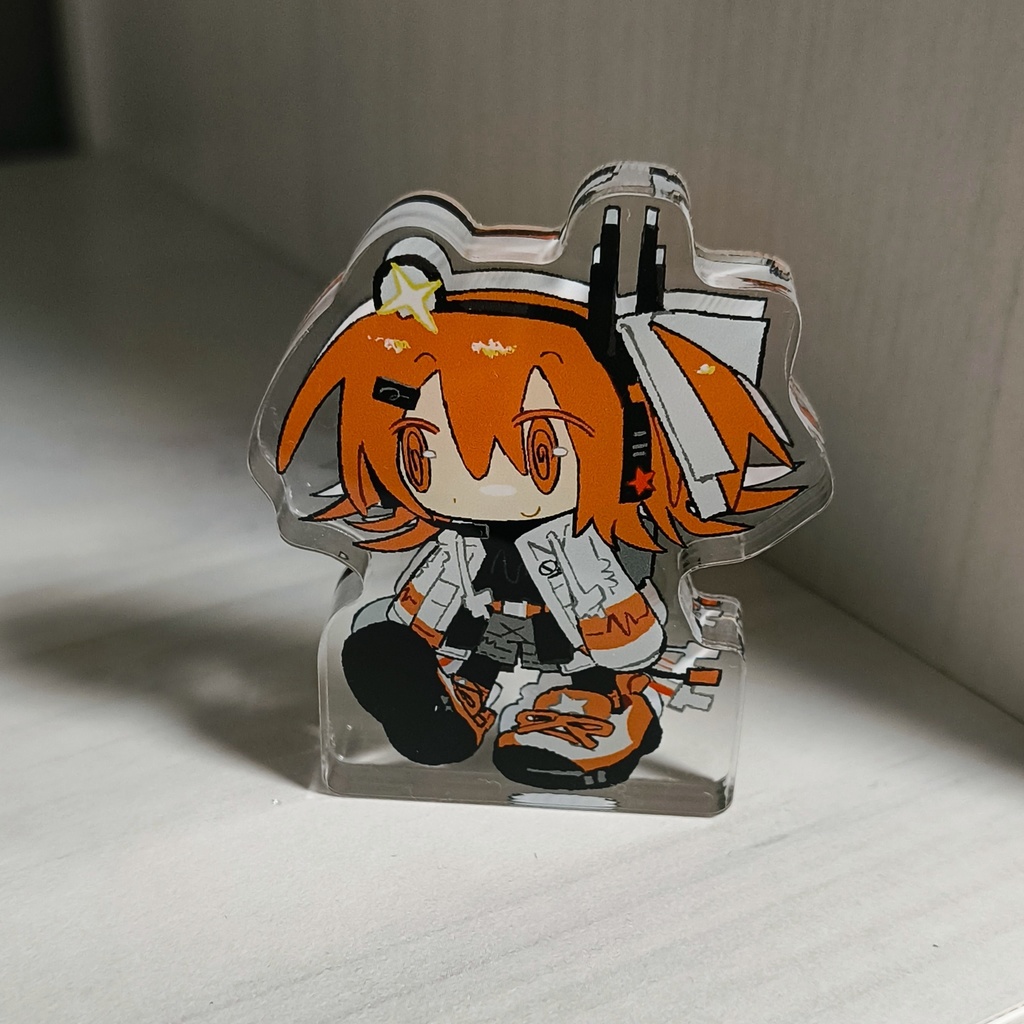 足立レイ　おさんぽアクリルブロック
