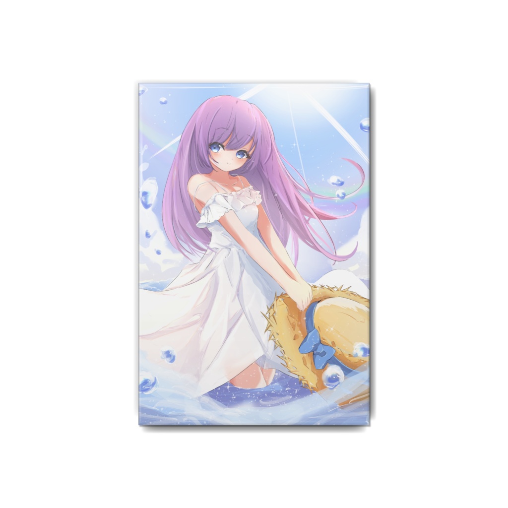 祈歌/夏/2024 - 角型缶バッジ