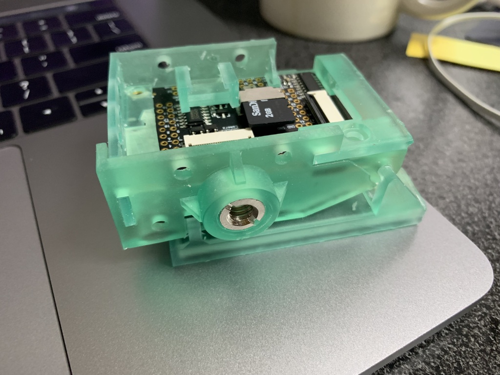 Sipeed MAix Dock フレームケース用三脚アタッチメント 3Dプリント用データ