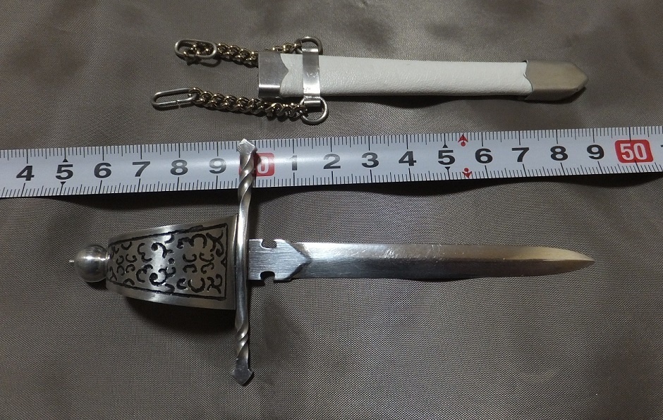 首の武器屋 1/3サイズ 小剣（短剣） ヨーロピアン - 首の武器屋