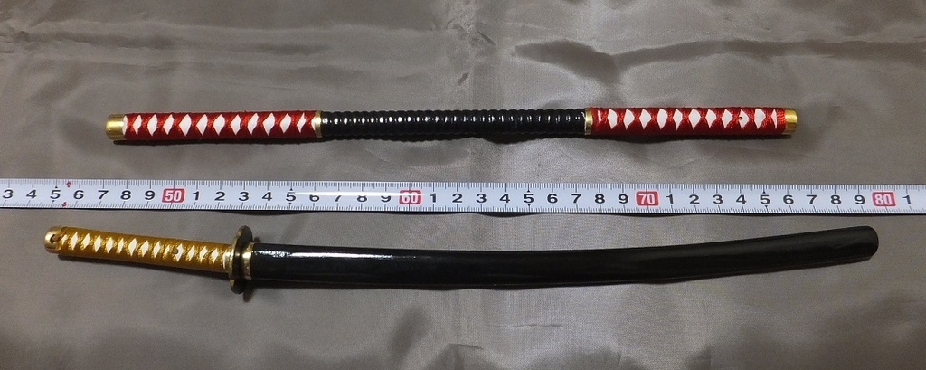 首の武器屋　1/3サイズ　　長巻　+　α　　フルスクラッチ