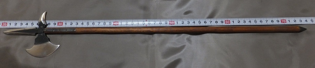 首の武器屋　1/3サイズ　　ハルバート