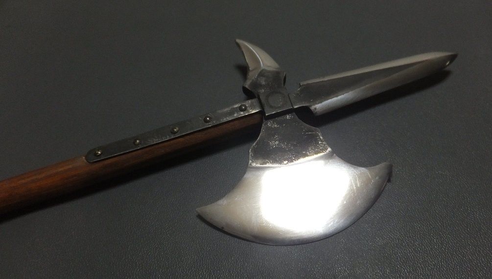 首の武器屋　1/3サイズ　　ハルバート