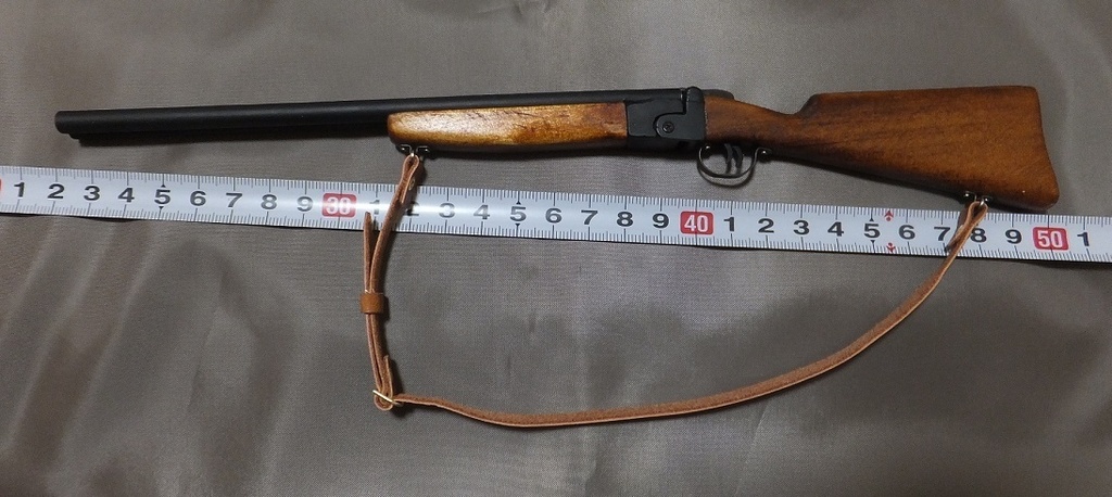 首の武器屋　　1/3ｻｲｽﾞ　　水平二連散弾銃　フルスクラッチ