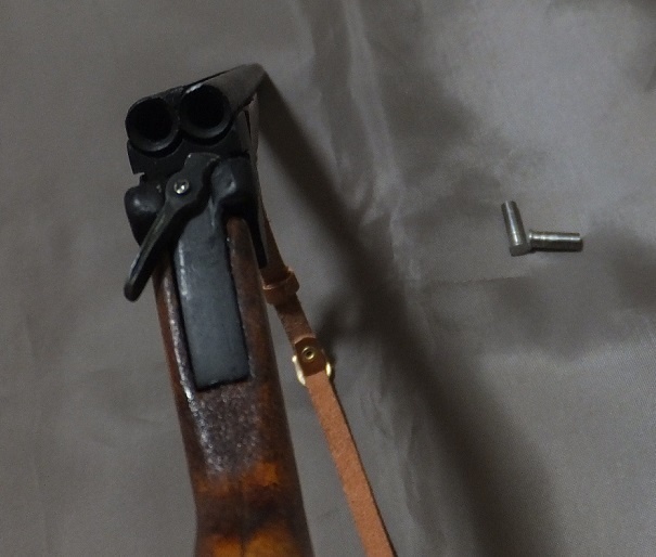 首の武器屋　　1/3ｻｲｽﾞ　　水平二連散弾銃　フルスクラッチ