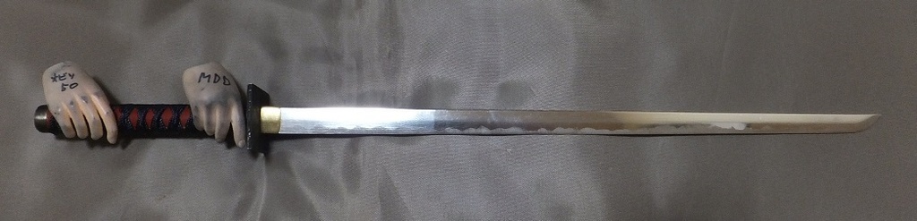 首の武器屋　　1/3ｻｲｽﾞ　　忍者刀