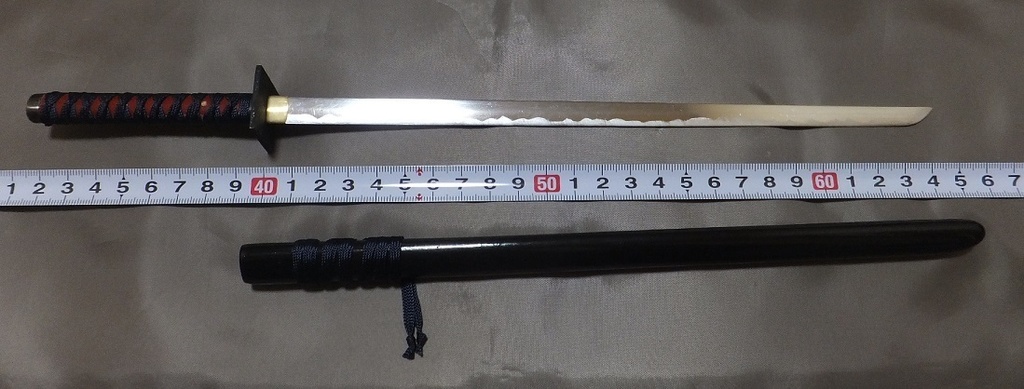 首の武器屋　　1/3ｻｲｽﾞ　　忍者刀