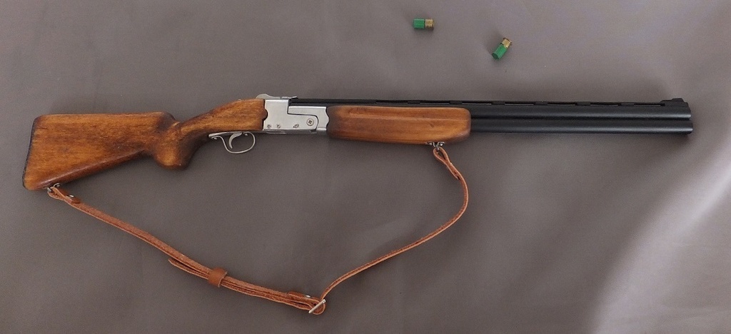 首の武器屋　1/3サイズ　　上下二連散弾銃　　フルスクラッチ