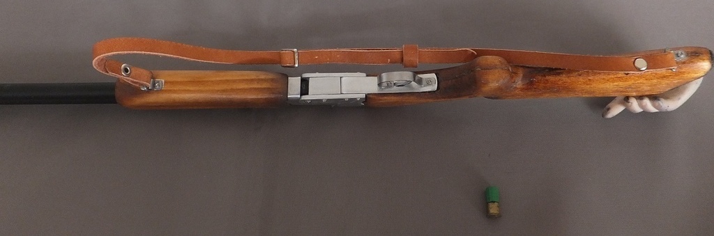 首の武器屋　1/3サイズ　　上下二連散弾銃　　フルスクラッチ
