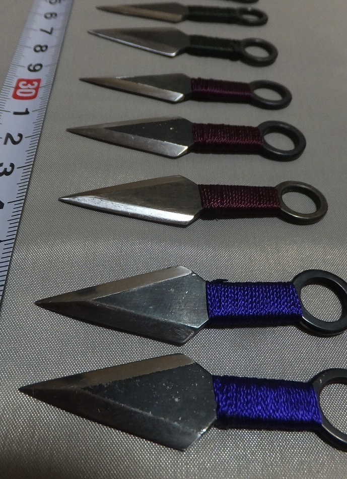 首の武器屋　　1/3サイズ　　苦無（クナイ）