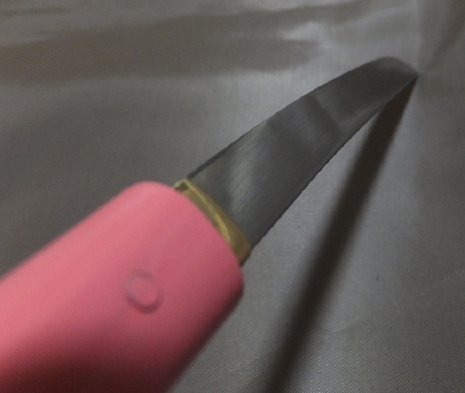 首の武器屋　1/3サイズ　短刀（鋼）桜色