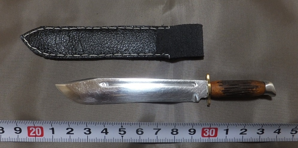 首の武器屋　1/3サイズ　大型ハンティングナイフ