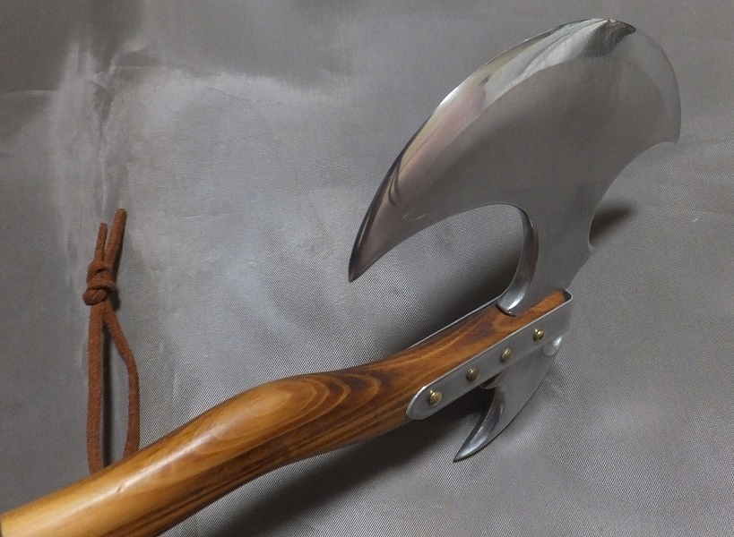 首の武器屋　1/3サイズ　　ドワーフの戦斧