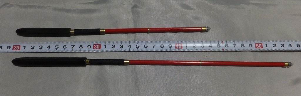 首の武器屋　1/6サイズ　　和槍　長短　２本ｓｅｔ