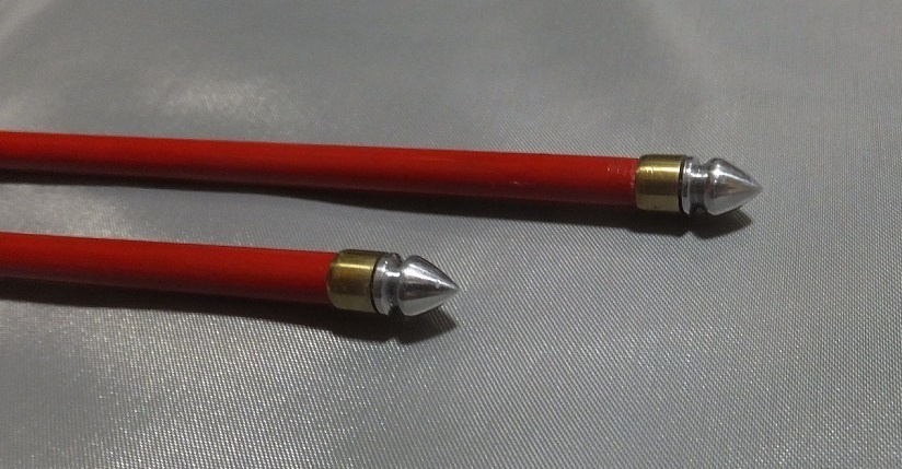首の武器屋　1/6サイズ　　和槍　長短　２本ｓｅｔ