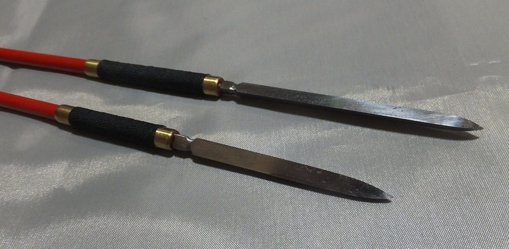 首の武器屋　1/6サイズ　　和槍　長短　２本ｓｅｔ