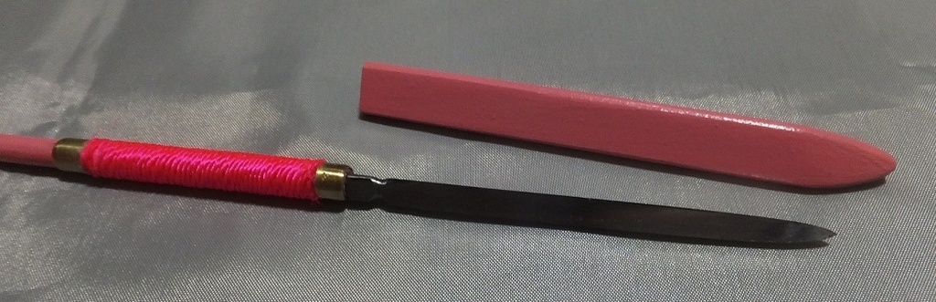 首の武器屋　1/6サイズ　和槍（桜）