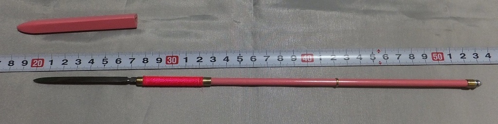 首の武器屋　1/6サイズ　和槍（桜）