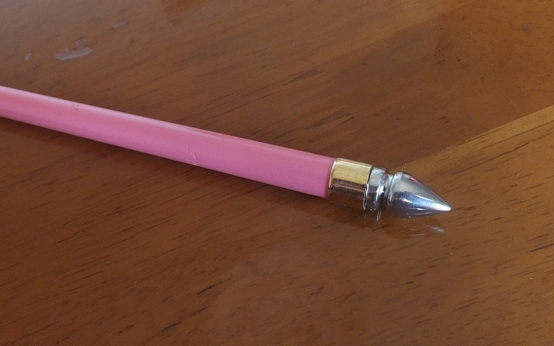 首の武器屋　1/3サイズ　　春桜色　槍　（亜鉛）　ﾌﾙｽｸﾗｯﾁ