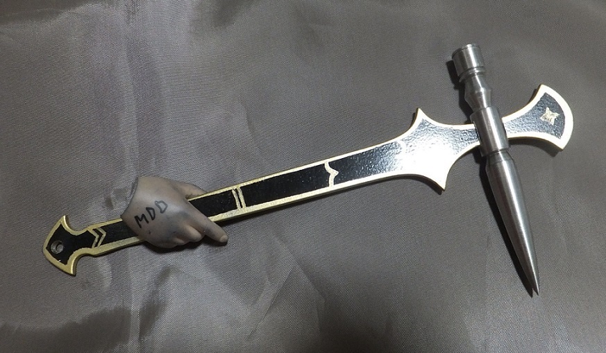 首の武器屋　1/3サイズ　　戦槌