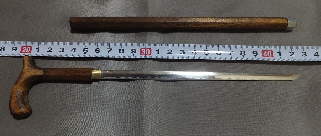 首の武器屋　1/3ｻｲｽﾞ　　仕込みステッキ