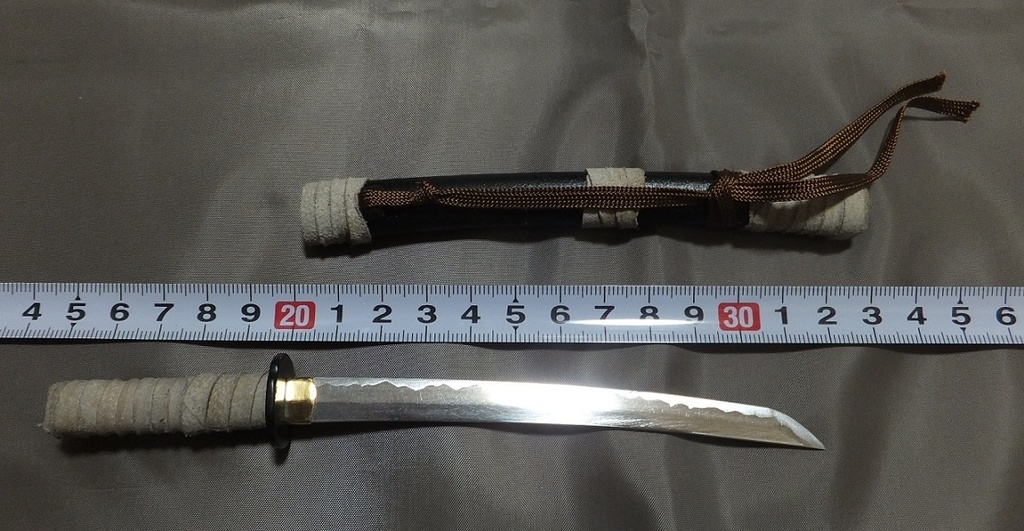 首の武器屋　1/3ｻｲｽﾞ　忍者刀（カ○イ外伝風）