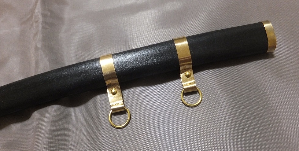 首の武器屋　1/3ｻｲｽﾞ　大太刀（狐尻鞘）　フルスクラッチ