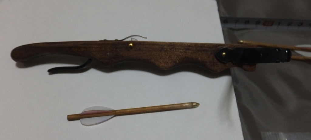 首の武器屋　1/3ｻｲｽﾞ　中世タイプ　クロスボウ　　ﾌﾙｽｸﾗｯﾁ