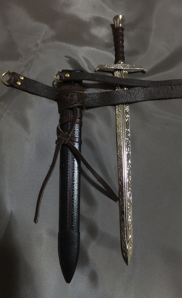 首の武器屋　1/3サイズ　　ソード＆剣帯