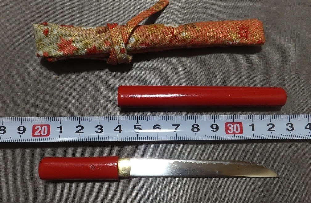 首の武器屋　1/3ｻｲｽﾞ　　懐刀（短刀）　フルスクラッチ