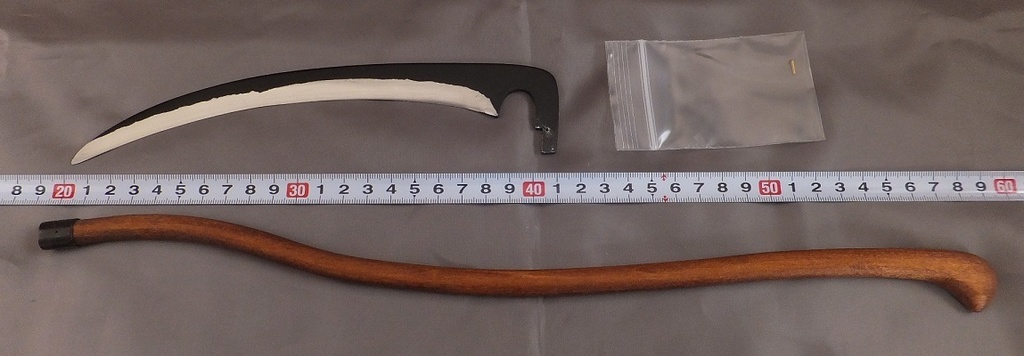 首の武器屋　1/3サイズ　　デスサイズ（死神の鎌）