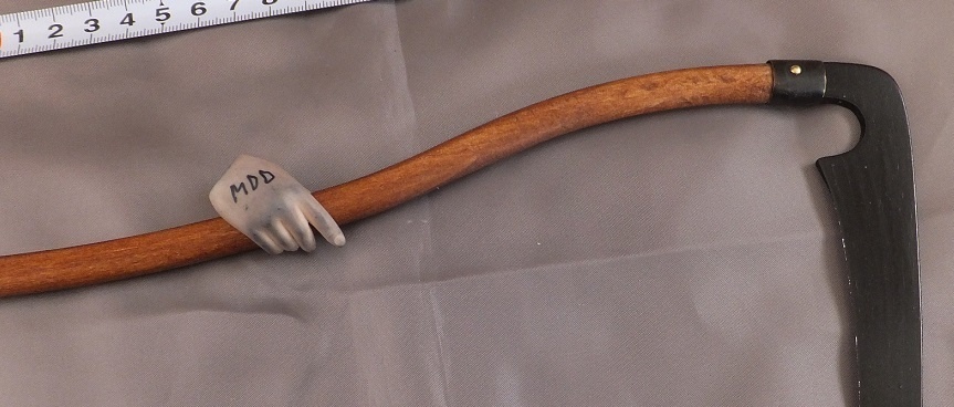 首の武器屋　1/3サイズ　　デスサイズ（死神の鎌）