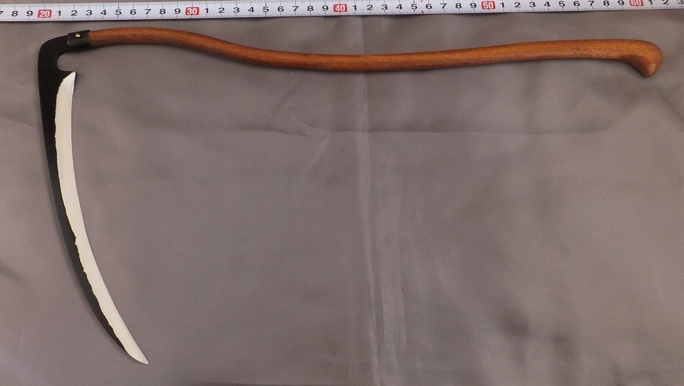 首の武器屋　1/3サイズ　　デスサイズ（死神の鎌）