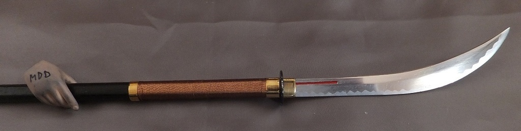 首の武器屋　1/3ｻｲｽﾞ　薙刀（廉価版）　黒