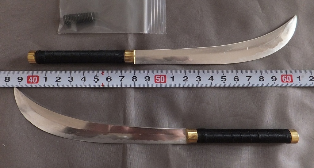 首の武器屋　1/3ｻｲｽﾞ　　双頭薙刀　フルスクラッチ