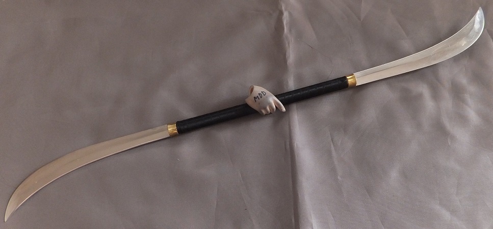 首の武器屋　1/3ｻｲｽﾞ　　双頭薙刀　フルスクラッチ
