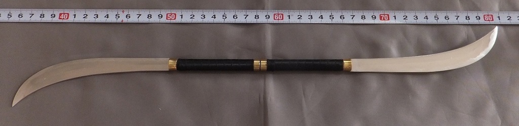 首の武器屋　1/3ｻｲｽﾞ　　双頭薙刀　フルスクラッチ