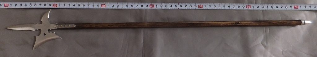 首の武器屋　1/3ｻｲｽﾞ　　ハルバート